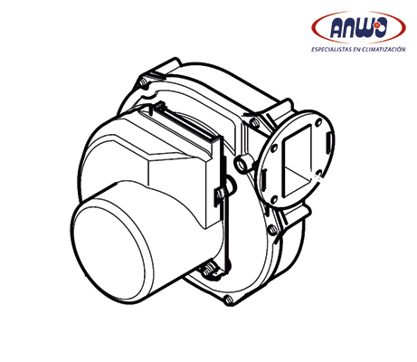 VENTILADOR LUNA DUO-TEC MP 1.90 / 1.110 NRG 137